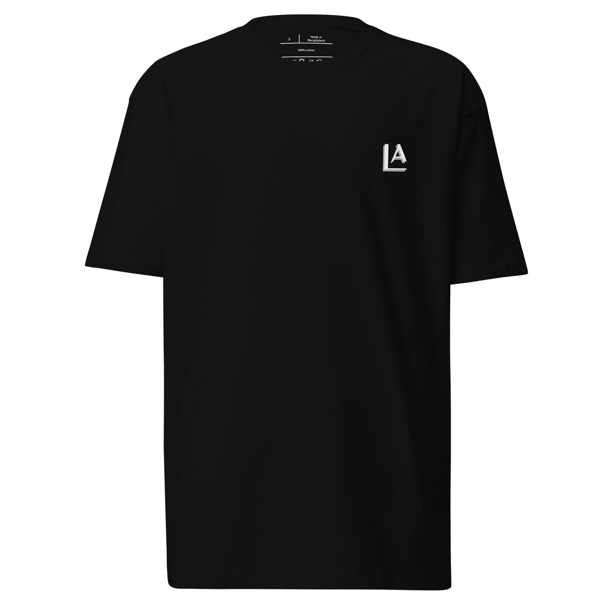 T-shirt with a motif - Black/Reflective - Men