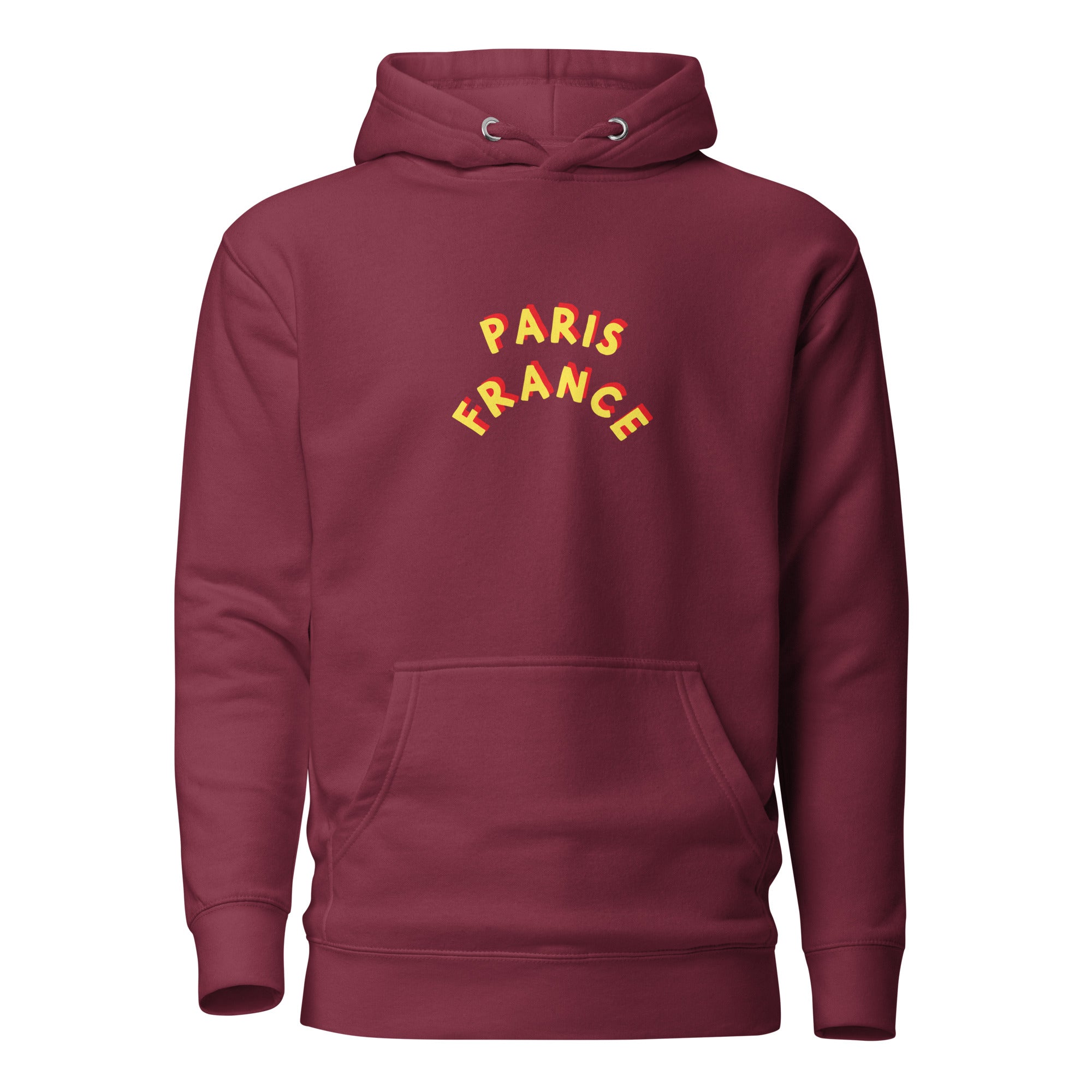 red paris france hoodie for pure comfort and style